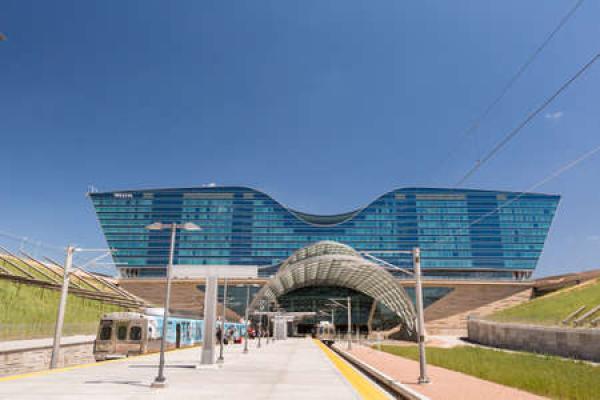 The Denver International Airport