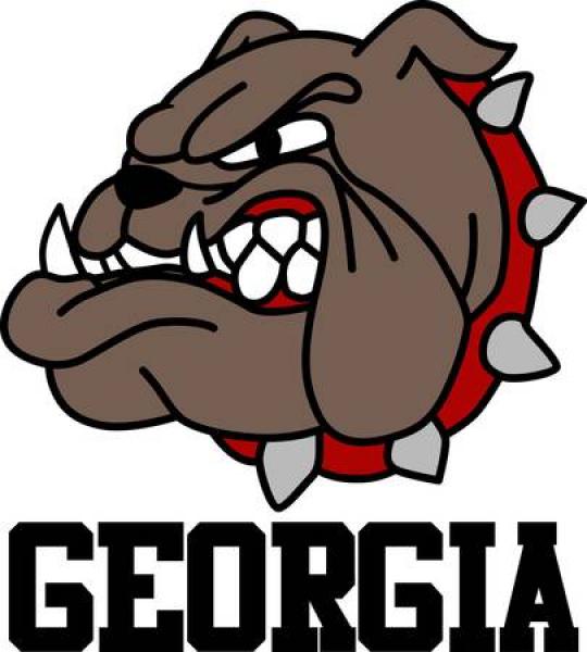 The University of Georgia Bulldog logo